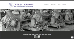 Desktop Screenshot of deepbluepumps.com